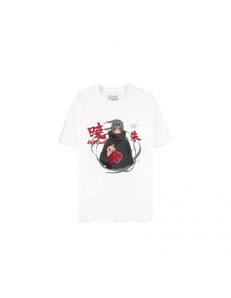 Camiseta Itachi Uchiha blanca XL