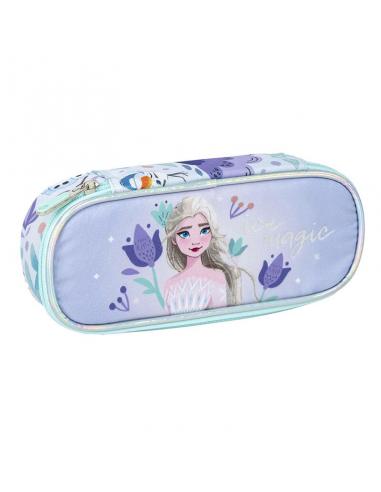 Estuche Portatodo Elsa (Floral) ovalado 22,5 cm