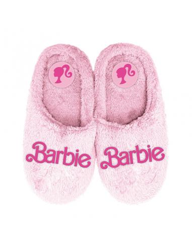 Zapatillas bordadas logo Barbie rosa Talla 36-41