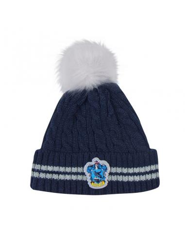 CNR - Gorro de lana con pompón Ravenclaw