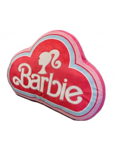 ▷ COJÍN CON FORMA LOGO DE BARBIE by Pequeños Gigantes