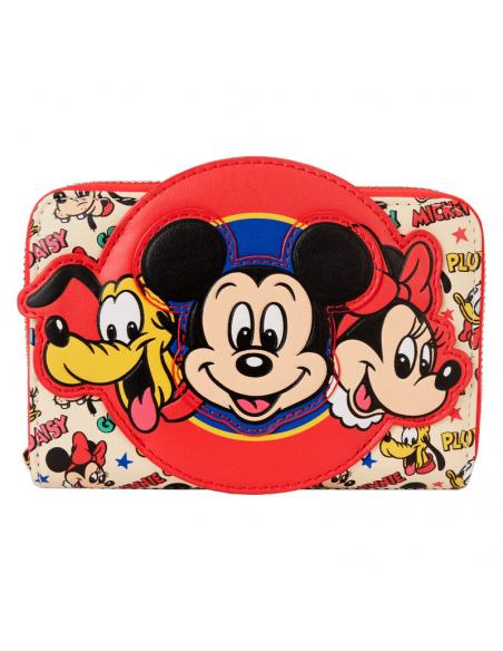 Cartera con cremallera Mickey y Amigos