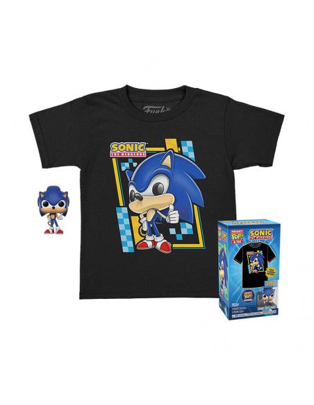 Pocket Pop! & Tee Set Sonic el erizo XL