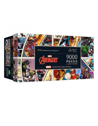 Puzzle Portadas cómics clásicos 9000 piezas