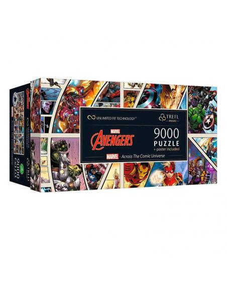 Puzzle Portadas cómics clásicos 9000 piezas