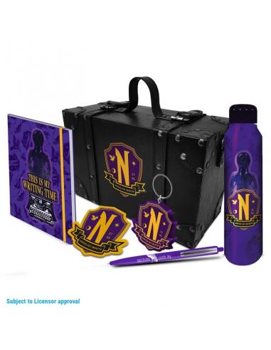 Set de regalo premium Baúl academia Nevermore, Wednesday