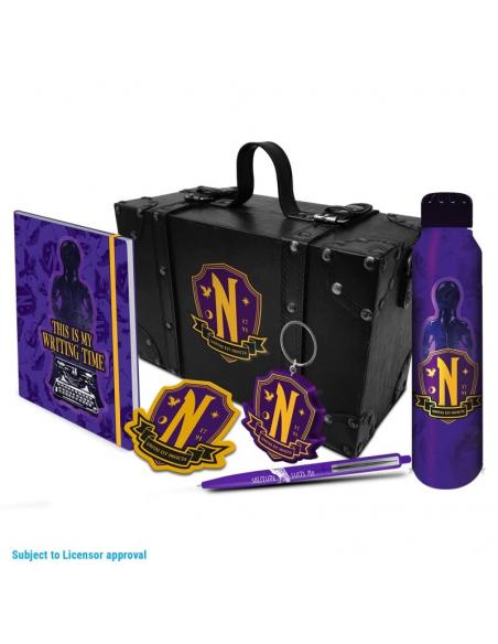 Set de regalo premium Baúl academia Nevermore, Wednesday