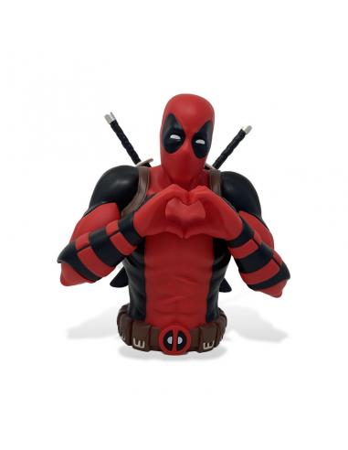 Hucha Bust Deadpool clásico 20 cm