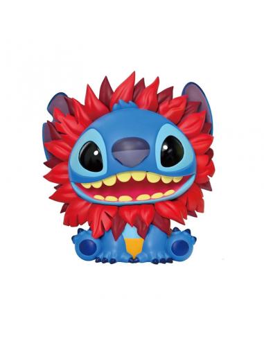 Hucha Figura Stitch disfrazado de Rey León 25 cm