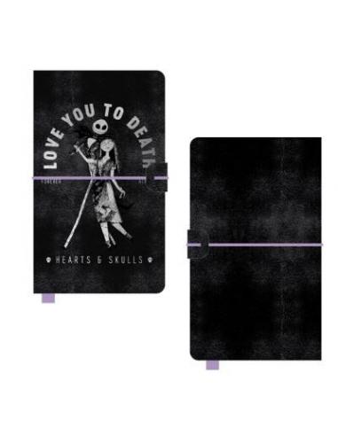 Cuaderno premium Jack Skeleton & Sally A5