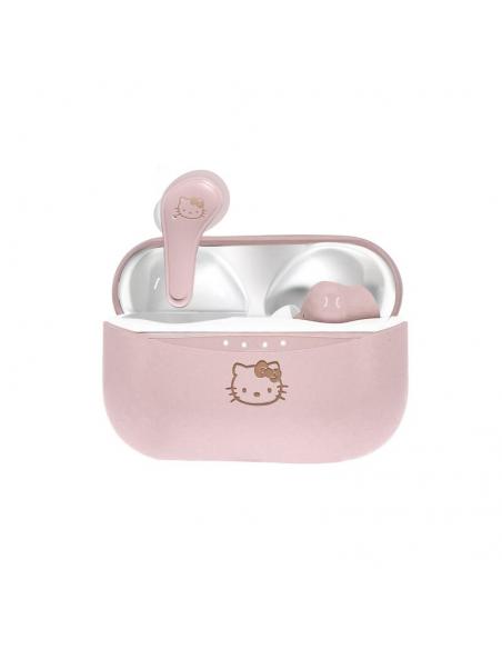 Auriculares TWS Earpods Hello Kitty Rosa