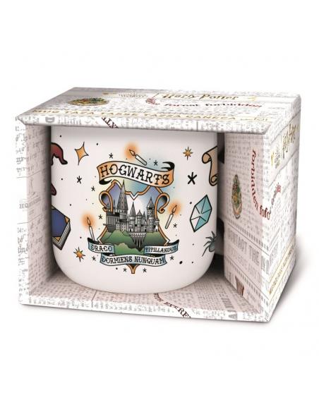 Taza de desayuno Hogwarts (estilo Old School) 400 ml