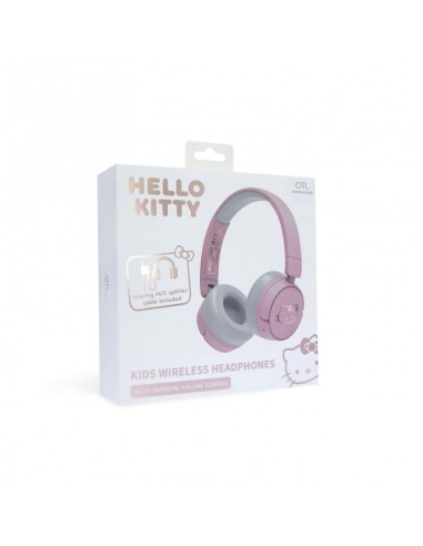 ▷ AURICULARES INFANTILES INALAMBRICOS DE HELLO KITTY by Pequeños Gigantes