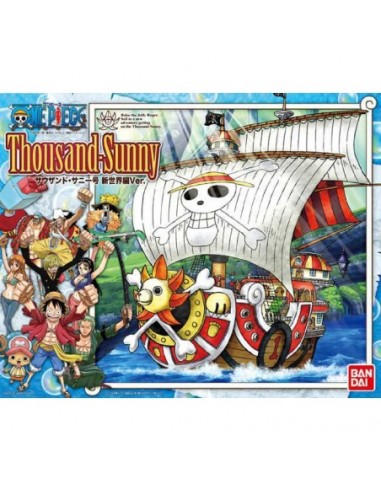 ▷ MAQUETA KIT ENSAMBLAJE THOUSAND SUNNY DE ONE PIECE by Pequeños Gigantes