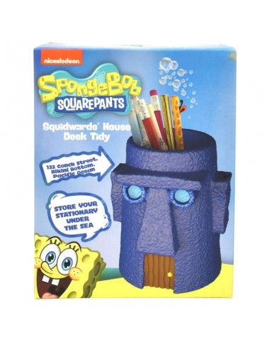 ▷ BOTE LÁPICES PREMIUM 3D CASA DE CALAMARDO DE BOB ESPONJA by Pequeños Gigantes