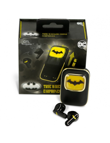 ▷ AURICULARES INALÁMBRICOS TWS EARPODS DE BATMAN by Pequeños Gigantes