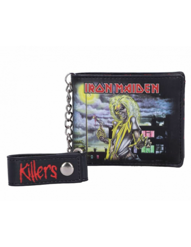 Cartera Tarjetero Iron Maiden The Killers 11 cm, PU