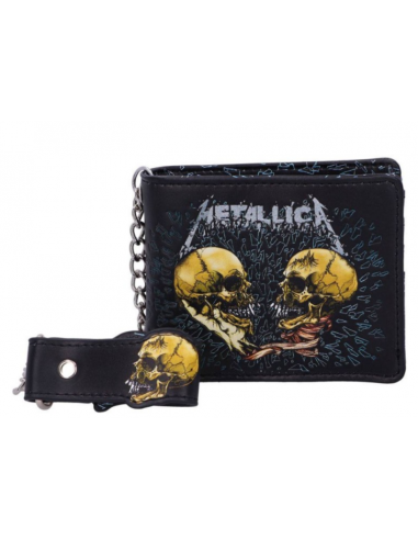 Cartera Tarjetero Metallica - Sad But True 11 cm, PU