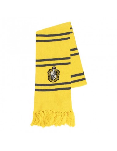 ▷ BUFANDA PREMIUM CON BORDADO HUFFLEPUFF by Pequeños Gigantes