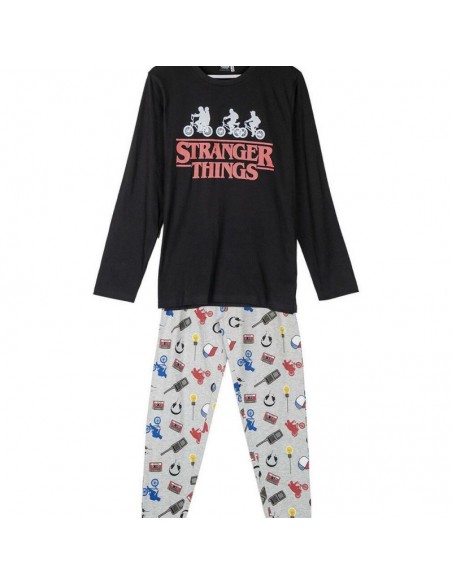 Pijama largo Single Jersey Stranger Things XL