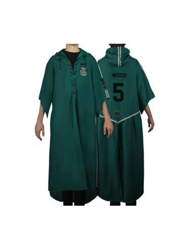 ▷ TÚNICA QUIDDITCH SLYTHERIN PERSONALIZABLE TALLA INFANTIL Pequeños Gigantes