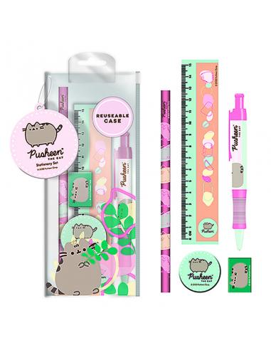 Set de papelería escolar Pusheen (Botanical)