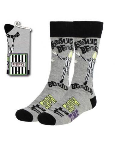 Calcetines grises Beetlejuice TU 38/45