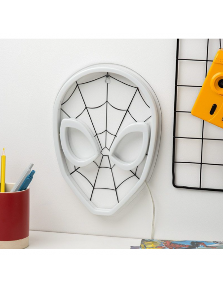 Lámpara LED estilo neón Spider-Man para pared