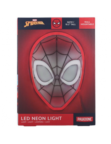 Lámpara LED estilo neón Spider-Man para pared