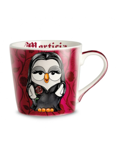 ▷ TAZA GOOFI MORTICIA DE LA FAMILIA ADDAMS by Pequeños Gigantes