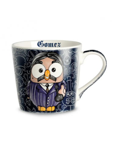 ▷ TAZA GOOFI GOMEZ DE LA FAMILIA ADDAMS by Pequeños Gigantes