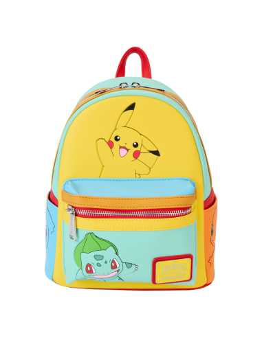 Mini Mochila Pikachu y Eevee