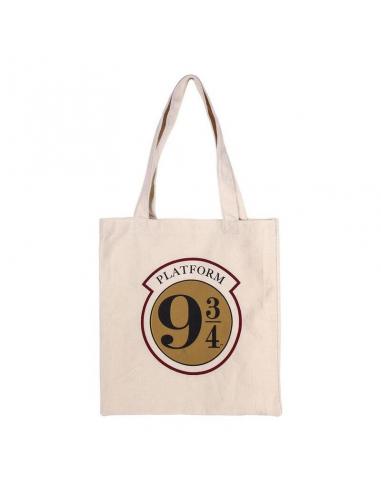 Bolsa Tote de Algodón Harry Potter Plataforma 9 3/