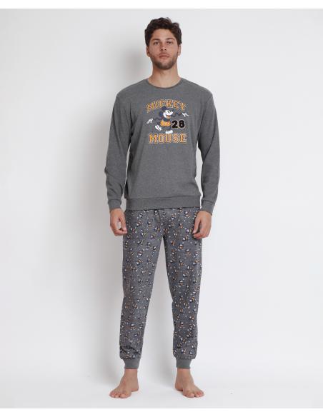 DISNEY Pijama Manga Larga Express Yourself para Hombre