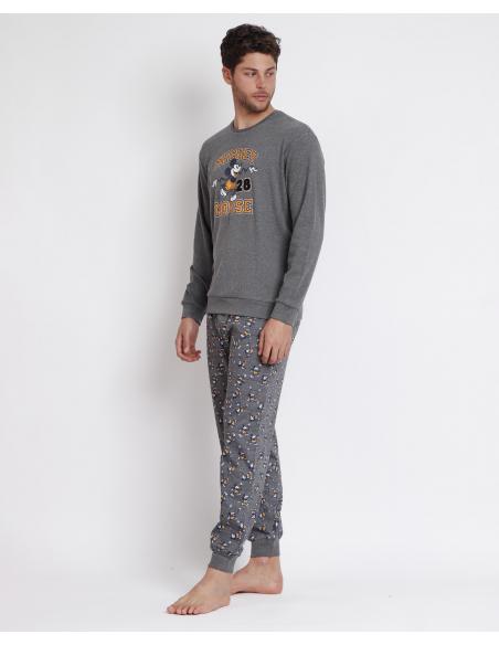 DISNEY Pijama Manga Larga Express Yourself para Hombre