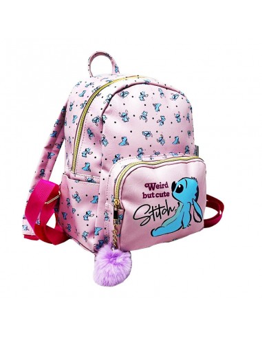 Mini Mochila Weird but cute Stitch 25 cm