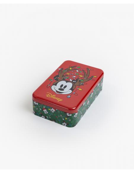 DISNEY Calcetín Xmas Mickey para Hombre, (Pack 2 pares)