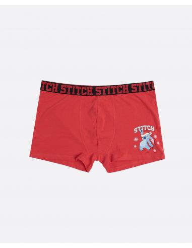 DISNEY Calzoncillo/Boxer Stitchmas Caja Metal Regalo para Hombre