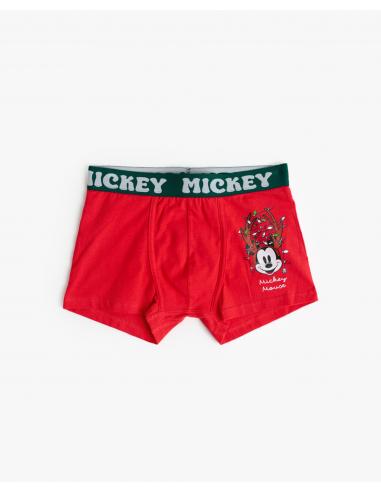 DISNEY Calzoncillo/Boxer Mickey Xmas Caja Metal Regalo para Hombre