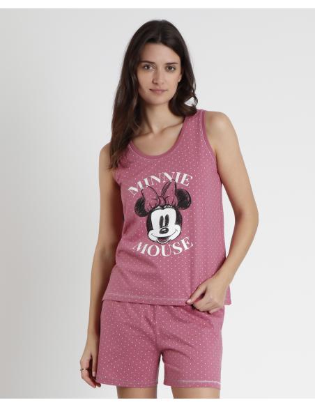 DISNEY Pijama Sin Mangas Dots & Sketches para Mujer