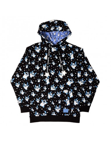 Sudadera unisex con capucha Stich disfraz de fantasma XL