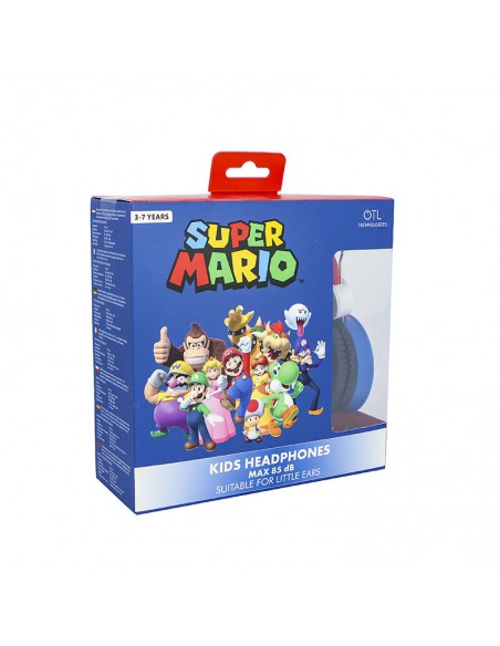 Auriculares Kids CORE Super Mario y Amigos