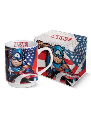 Taza apilable Capitán America